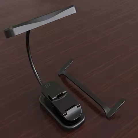 Lampe de lecture à clip, variateur progressif